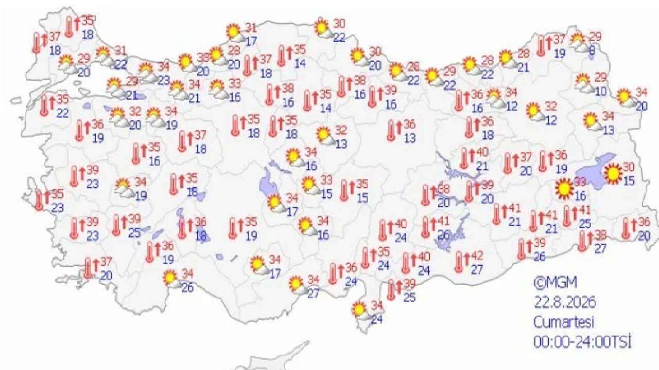 Meteoroloji gün gün uyardı: Aşırı sıcakların ardından o illere gökgürültülü sağanak geliyor! 3